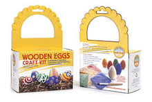 Load image into Gallery viewer, Wooden Eggs Craft Kit
