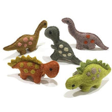 Load image into Gallery viewer, Felt Dinosaurs - assorted