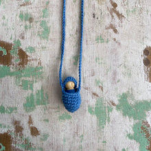 Load image into Gallery viewer, Crocheted dolly necklace - assorted colours