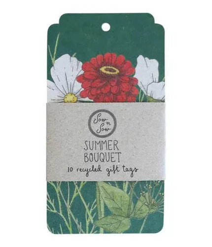 Gift Tag - Summer Bouquet 10 pack