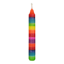 Load image into Gallery viewer, Birthday Candle - Rainbow, Horizontal Stripe