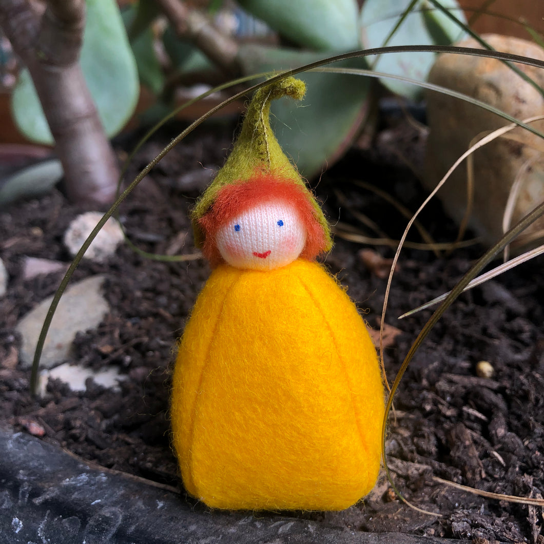 Ambrosius Flower Fairy - Yellow Pumpkin