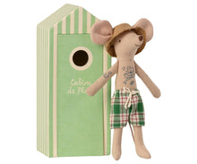 Load image into Gallery viewer, Maileg Beach Mouse Dad in Cabin