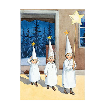 Postcard - Star Children