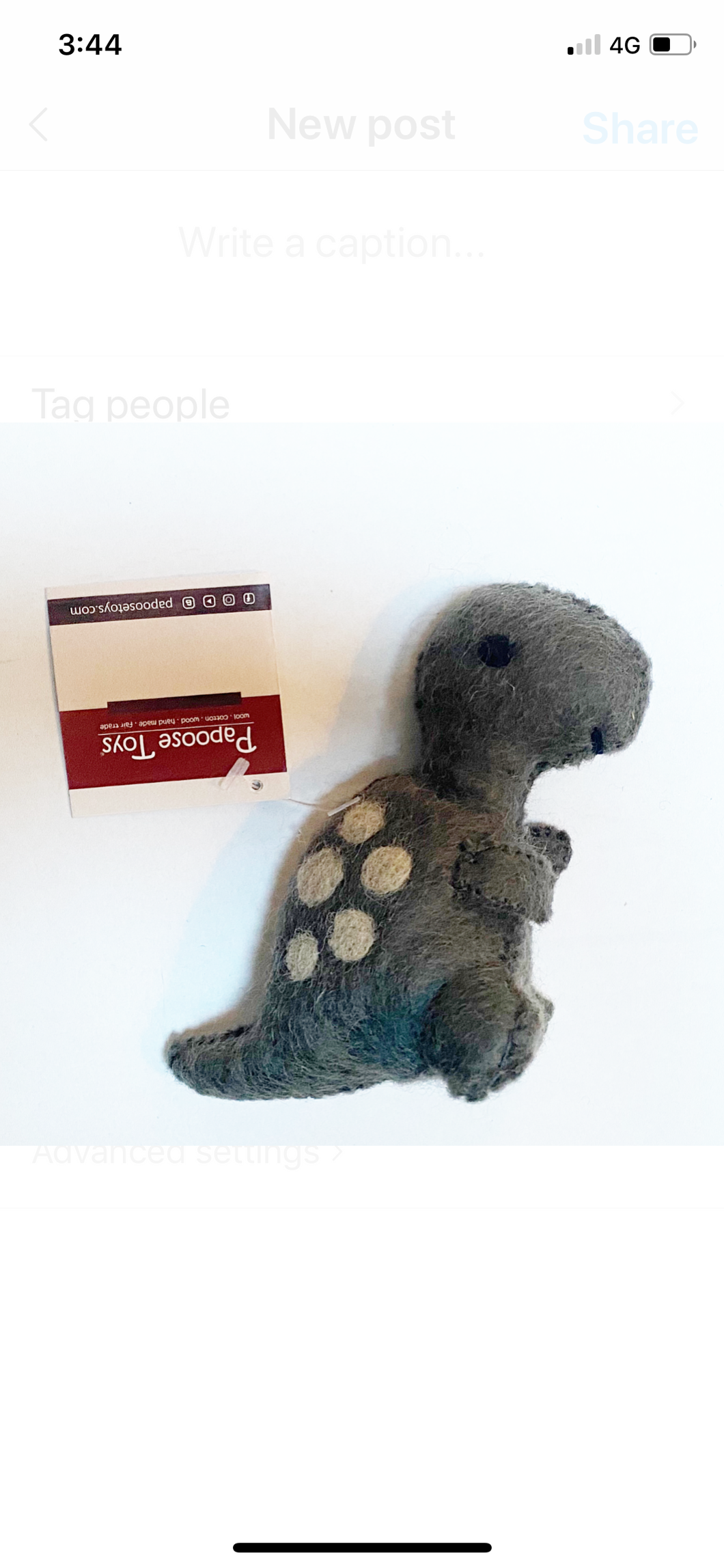 Felt Dinosaurs - assorted
