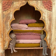 Numero 74 Doll basket bed linen set - 3 pce