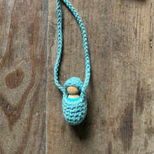 Load image into Gallery viewer, Crocheted dolly necklace - assorted colours