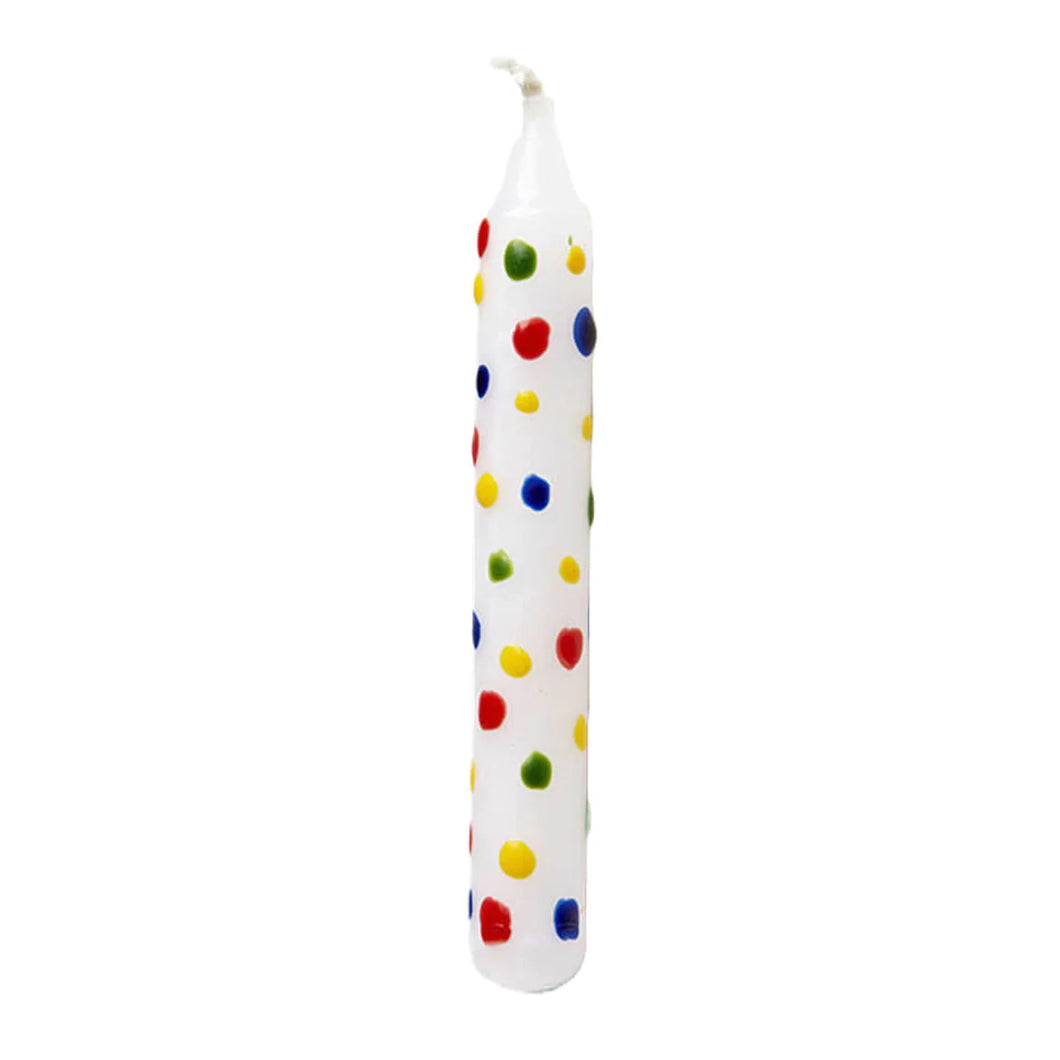 Dotty Birthday Candle