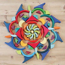 Load image into Gallery viewer, Grimm’s Building Set Arcs in Squares