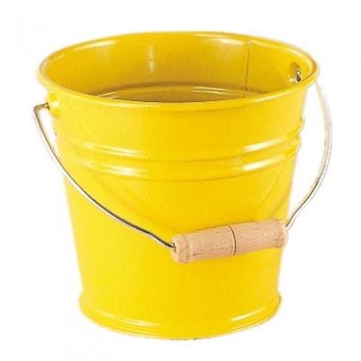 Child’s metal bucket - yellow