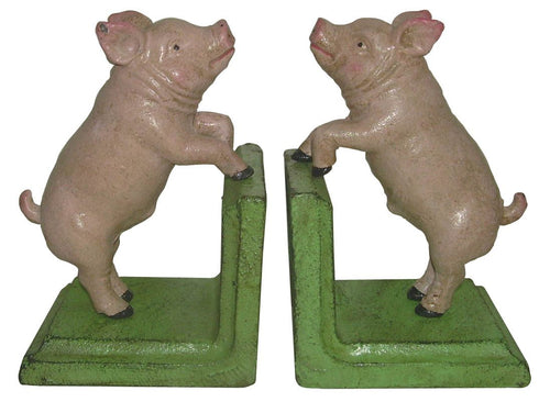 Bookends Pig