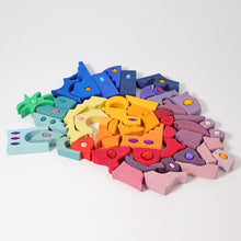 Load image into Gallery viewer, Grimm’s Sparkling Mandala Orient building set