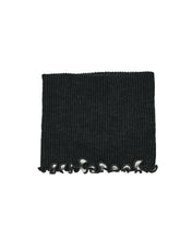 Load image into Gallery viewer, Memeri Silk Wool Neck Warmer (lettuce trim)