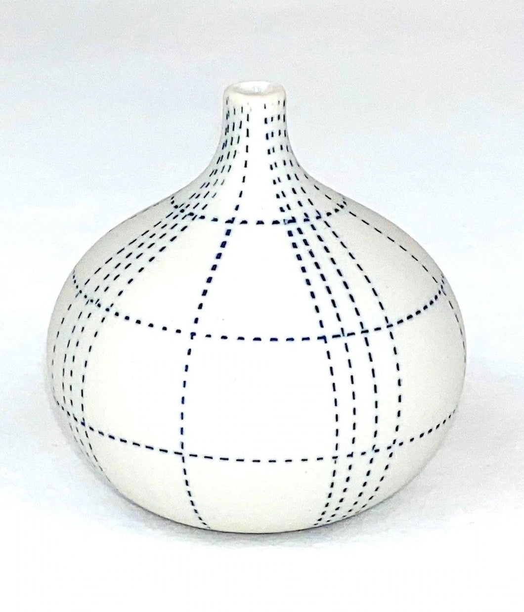 Argo Vase - Plaid, Medium