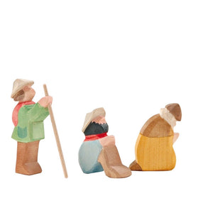 Shepherds (small) Set - 3 piece miniature set