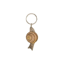 Load image into Gallery viewer, Wildlife Garden Snail keyring