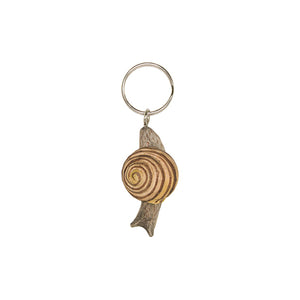 Wildlife Garden Snail keyring