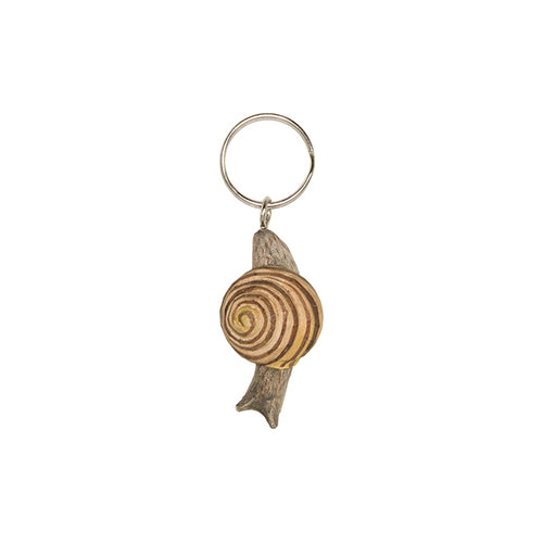 Wildlife Garden Snail keyring