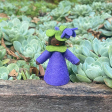 Load image into Gallery viewer, Ambrosius Flower Fairy - Green Hair, Violet