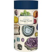 Load image into Gallery viewer, Cavallini &amp; Co. Mineralogy - 1000 piece vintage jigsaw puzzle