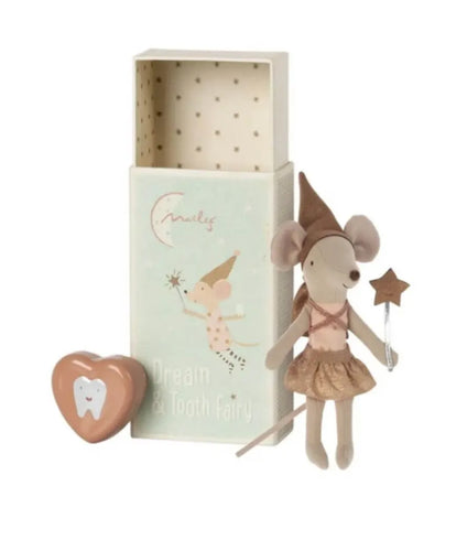 Maileg Tooth Fairy Mouse Sister in Box