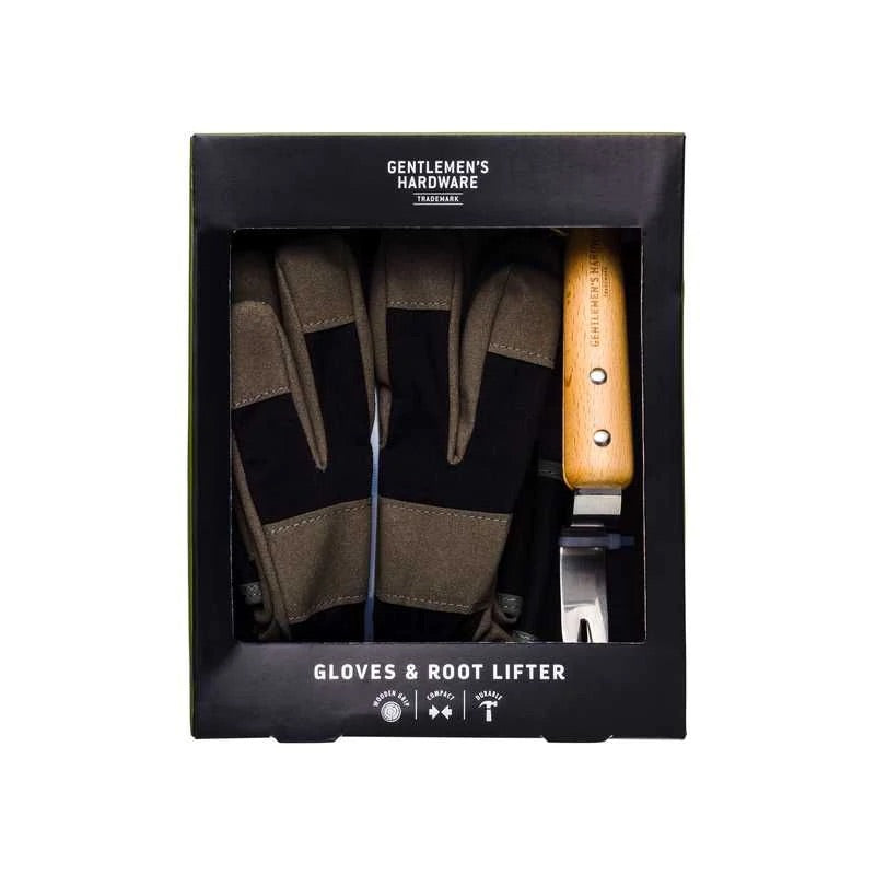 Gentlemen’s Hardware - Vegan Leather Gloves & Root Lifter