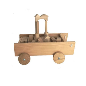 Egmont Block Cart with Natural Blocks