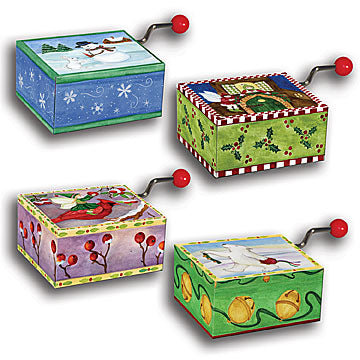Enchantmints Christmas Mini Music box - hand wound