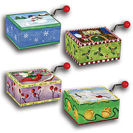 Enchantmints Christmas Mini Music box - hand wound