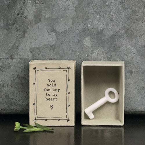 East of India Miniature Porcelain ‘Little Key’