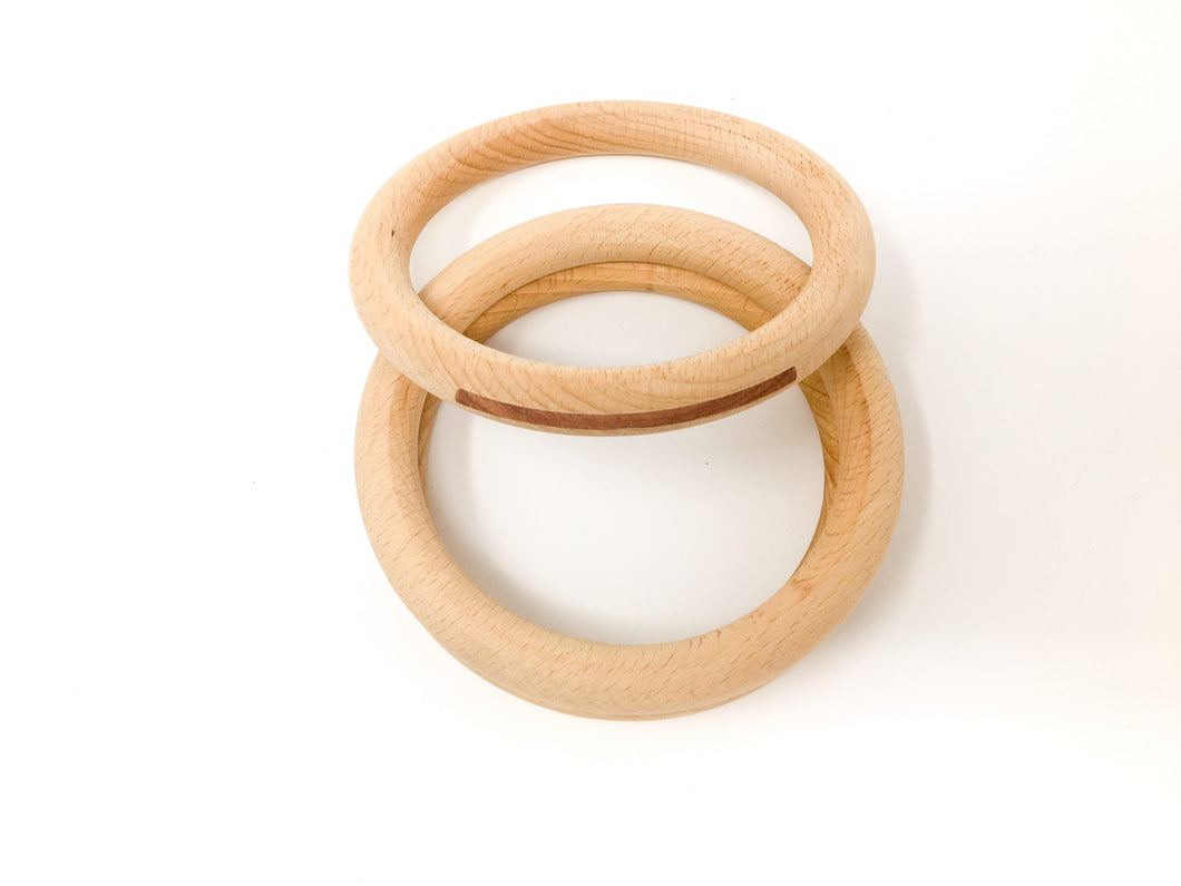 Grapat - Natural Hoops 13cm - set of 3