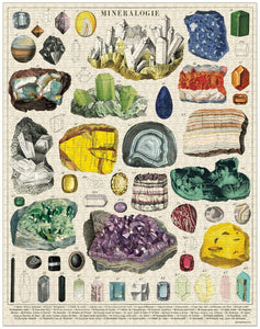 Cavallini & Co. Mineralogy - 1000 piece vintage jigsaw puzzle
