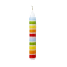 Load image into Gallery viewer, Birthday Candle - Rainbow, Horizontal Stripe