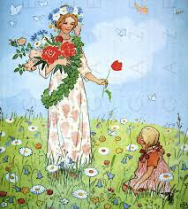 Postcard - Lady Spring