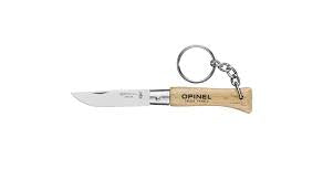 Opinel - Small Beech Keyring (No. 4) 5cm