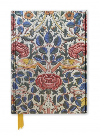William Morris Rose Foiled Journal