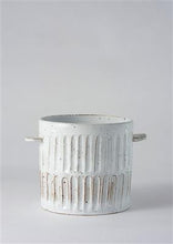 Load image into Gallery viewer, Milk Wash Artisan Planter - Large - Angus &amp; Celeste