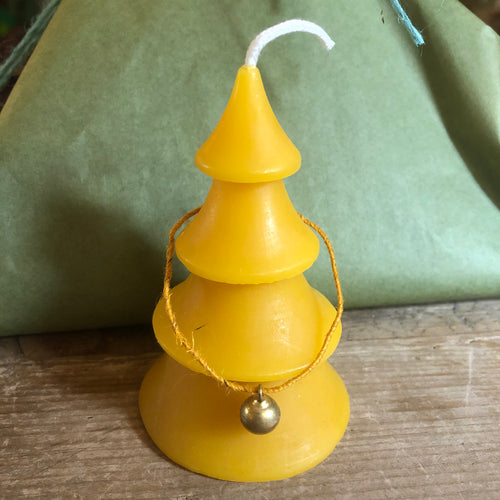 Beeswax Candle - Tiered Christmas Tree
