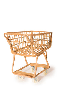 Poppie Rattan Shopper Trolley