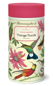 Cavallini & Co Jigsaw Puzzle 1000 Piece - Hummingbird