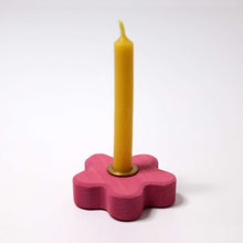 Load image into Gallery viewer, Grimm’s Candle Holder Pink Flower