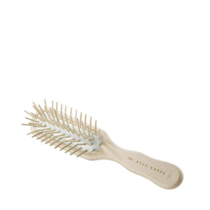 Acca Kappa Beechwood Rectangular Hair Brush with wooden pins