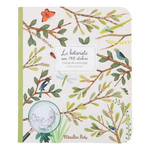 Le botaniste aux 148 stickers - Colouring book