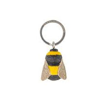 Load image into Gallery viewer, Wildlife Garden Bumblebee keyring