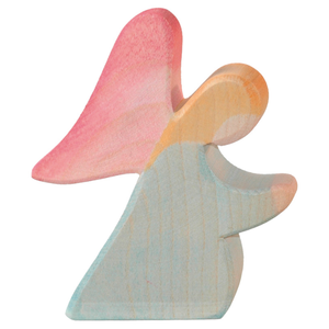 Ostheimer Angel kneeling - Blue body, Pink wings