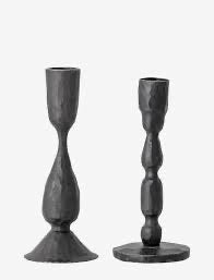 Bloomingville cast iron candelabra - assorted