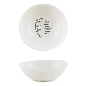 Flower Wobbly Bowl - ‘Every Moment’