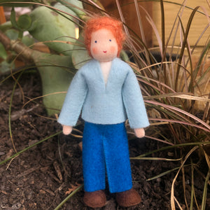 Ambrosius Father Doll - red hair