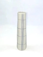 Anemone Vase - Plaid, Medium