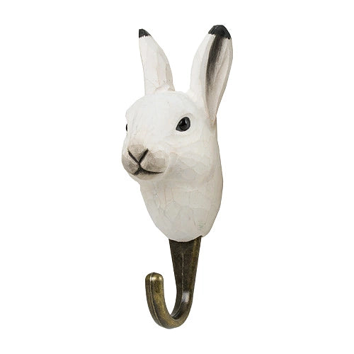 Hand Carved Arctic Hare Hook